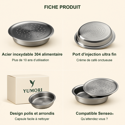 ☕ Capsule compatible Senseo®