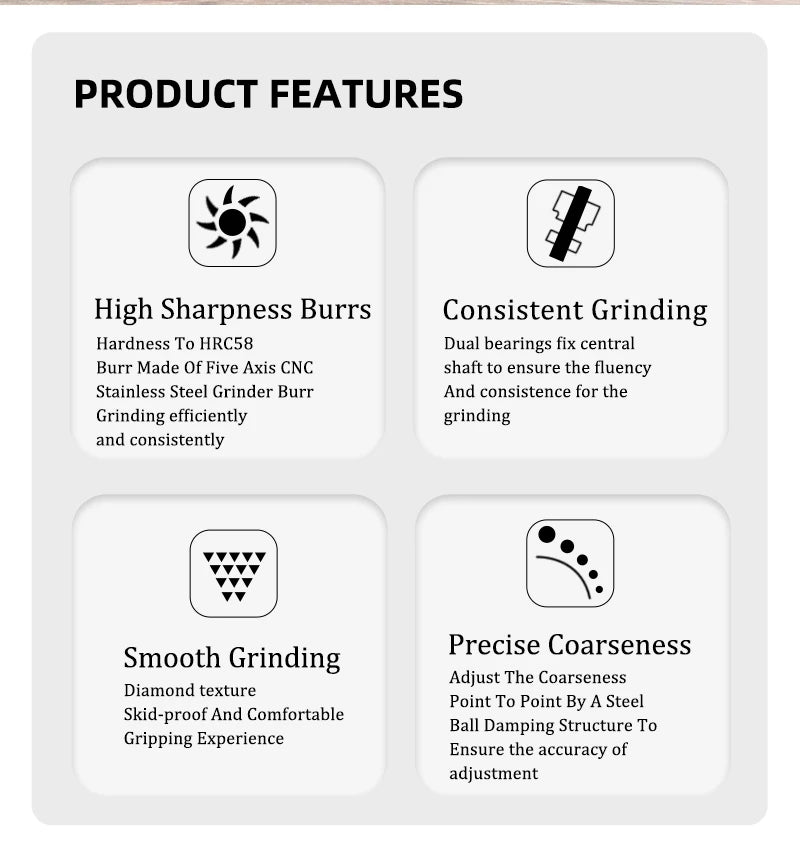 Moulin à café manuel